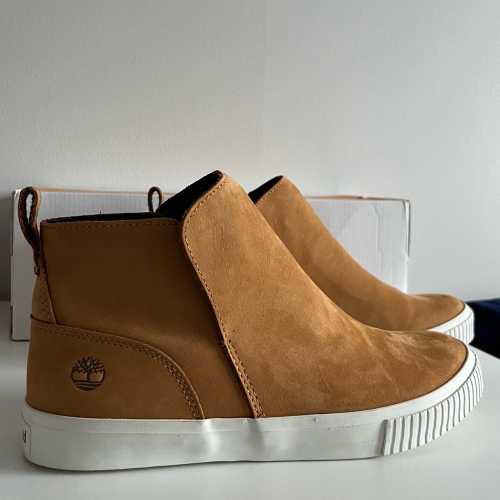 Timberland Women’s Tan Slip-On Shoes